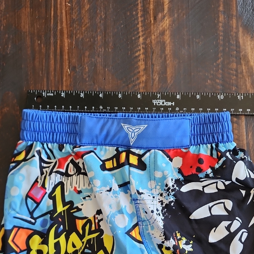 Elite Kids Rashguard Set - Black and Multicolor - Picture 14 of 15